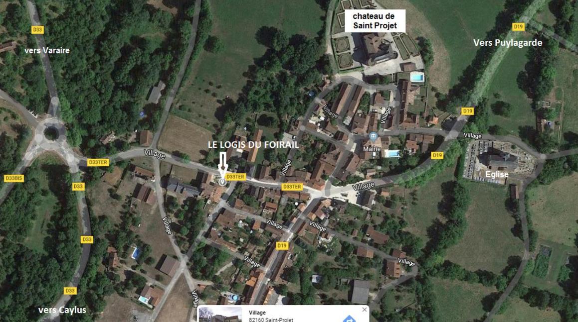 Le Logis Du Foirail Apartment Saint-Projet  ภายนอก รูปภาพ